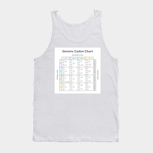 Genetic Codon Chart Tank Top